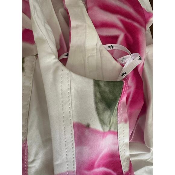 Aje Alani Gown Soft Rose Light Floral US 4 - Picture 12 of 16